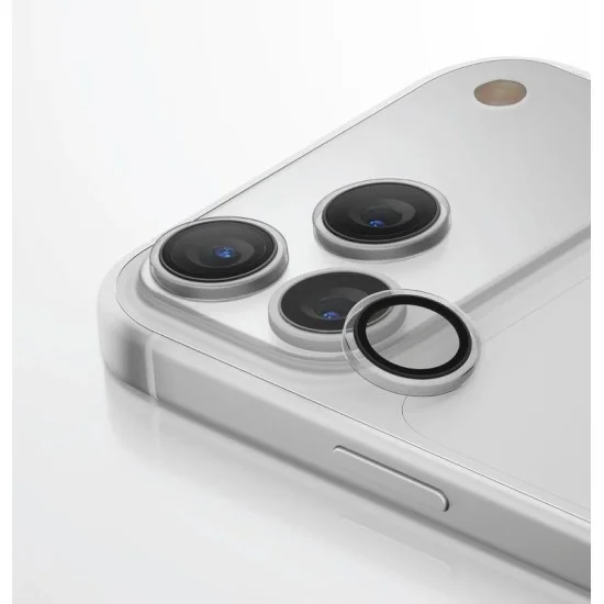 Uniq optix clearshield frameguard iphone 17 pro (2025) 6.3 camera lens protector - crystal (clear)